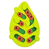 Catstages Nina Ottosson Interaktives Katzenspielzeug & Leckerli-Spender - Intelligenzspielzeug zur Selbstbeschäftigung, Fummelbrett für Katzen, langsames Fressen & Beschäftigung gegen Langeweile