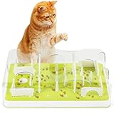 ALL FOR PAWS Interactives Katzen-Futterstation Puzzle, Interaktives Intelligenzspielzeug, Interaktives Spielzeug für Katzen…