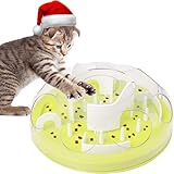 Pet Prime Fummelbrett für Katzen, Katzenspielzeug Intelligenz, intelligenzspielzeug fummelbrett für Katzen - Grün